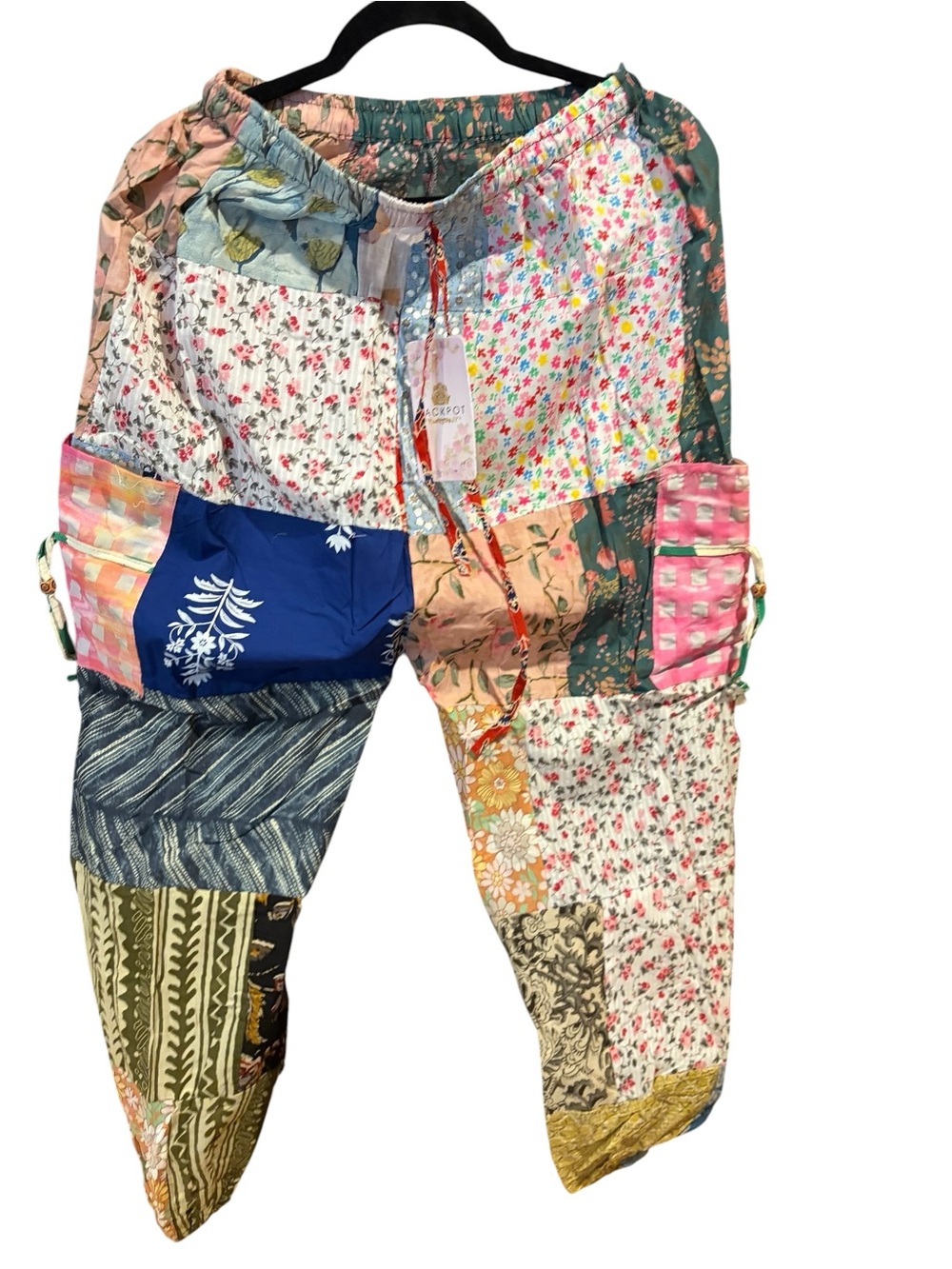 Special request patchwork joggers - Picture 4 of 9